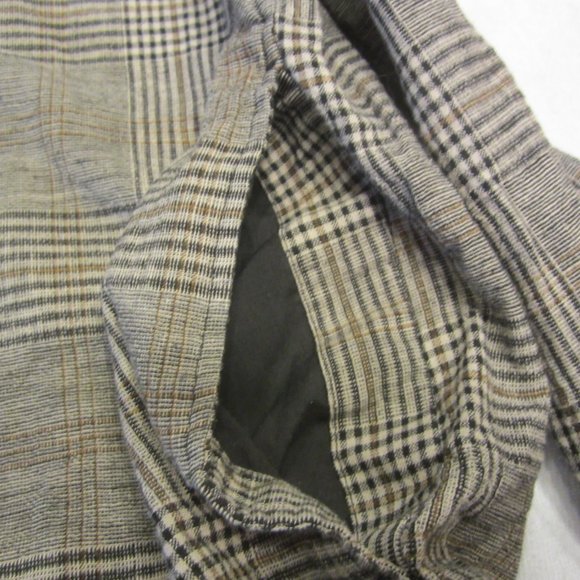 H&M PLAID JACKET SHIRT-ZIP FRONT W/POCKETS PLAID - Picture 9 of 12